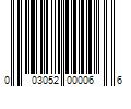 Barcode Image for UPC code 003052000066