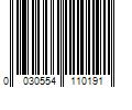 Barcode Image for UPC code 0030554110191