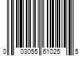 Barcode Image for UPC code 003055610255