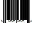 Barcode Image for UPC code 003060030000