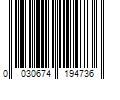 Barcode Image for UPC code 0030674194736