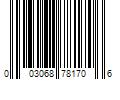 Barcode Image for UPC code 003068781706