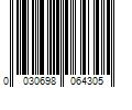 Barcode Image for UPC code 0030698064305