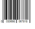 Barcode Image for UPC code 0030698067818