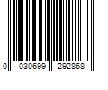 Barcode Image for UPC code 0030699292868