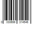 Barcode Image for UPC code 0030699314546