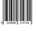 Barcode Image for UPC code 0030699314744