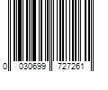 Barcode Image for UPC code 0030699727261