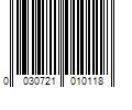 Barcode Image for UPC code 0030721010118