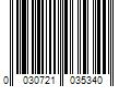 Barcode Image for UPC code 0030721035340