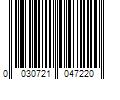 Barcode Image for UPC code 0030721047220