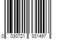 Barcode Image for UPC code 0030721331497