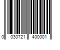 Barcode Image for UPC code 0030721400001