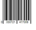 Barcode Image for UPC code 0030721417009