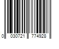 Barcode Image for UPC code 0030721774928