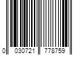 Barcode Image for UPC code 0030721778759