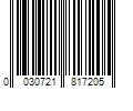 Barcode Image for UPC code 0030721817205