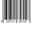 Barcode Image for UPC code 0030721857027