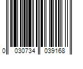 Barcode Image for UPC code 0030734039168