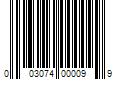 Barcode Image for UPC code 003074000099