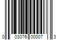 Barcode Image for UPC code 003076000073