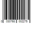 Barcode Image for UPC code 0030768002275