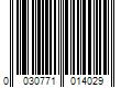 Barcode Image for UPC code 0030771014029