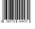 Barcode Image for UPC code 0030772004470