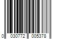 Barcode Image for UPC code 0030772005378