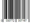 Barcode Image for UPC code 0030772007167