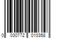 Barcode Image for UPC code 0030772010358