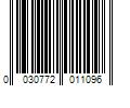 Barcode Image for UPC code 0030772011096