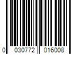 Barcode Image for UPC code 0030772016008