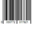 Barcode Image for UPC code 0030772017821