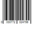 Barcode Image for UPC code 0030772024799