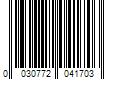 Barcode Image for UPC code 0030772041703