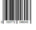 Barcode Image for UPC code 0030772046043