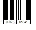 Barcode Image for UPC code 0030772047729