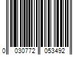 Barcode Image for UPC code 0030772053492