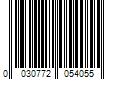 Barcode Image for UPC code 0030772054055