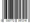 Barcode Image for UPC code 0030772057216