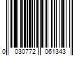 Barcode Image for UPC code 0030772061343