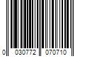 Barcode Image for UPC code 0030772070710