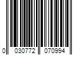 Barcode Image for UPC code 0030772070994