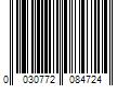 Barcode Image for UPC code 0030772084724