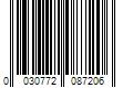 Barcode Image for UPC code 0030772087206