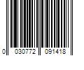 Barcode Image for UPC code 0030772091418