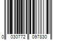 Barcode Image for UPC code 0030772097830