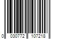 Barcode Image for UPC code 0030772107218