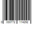 Barcode Image for UPC code 0030772114292